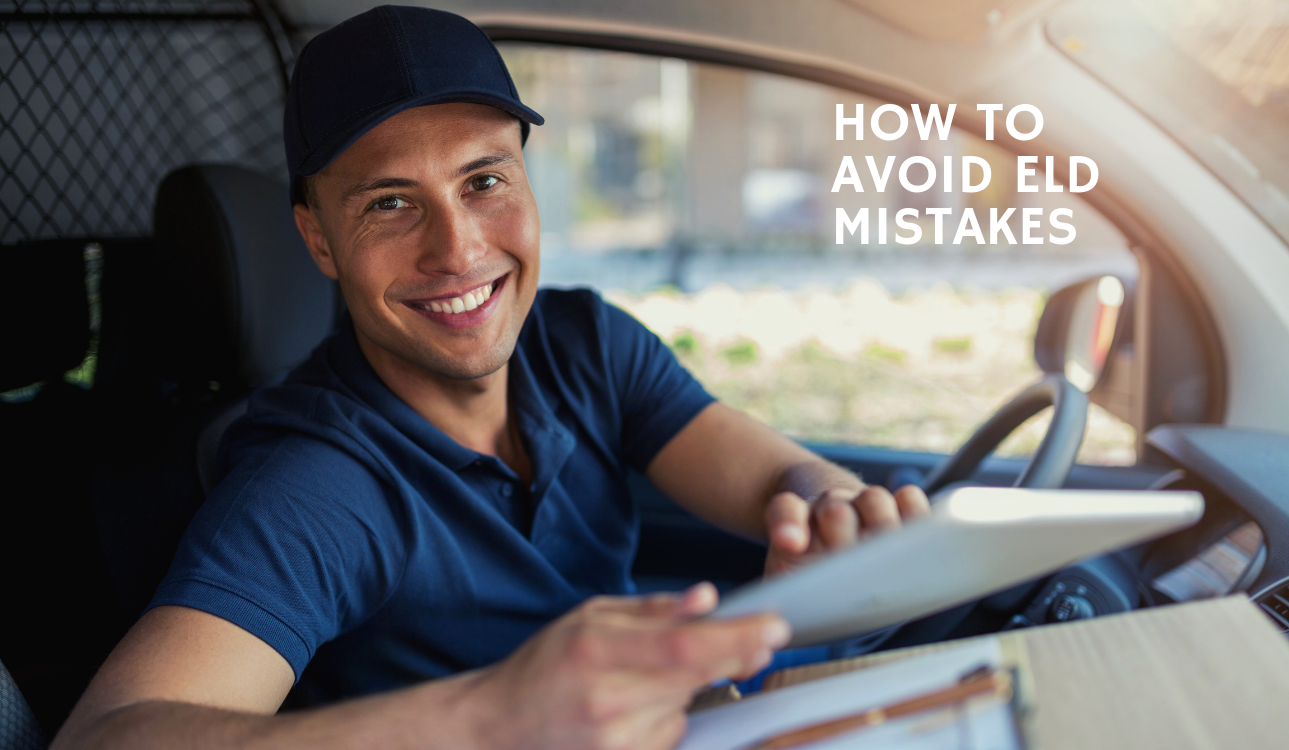 Blog title graphic how to avoid ELD mistakes