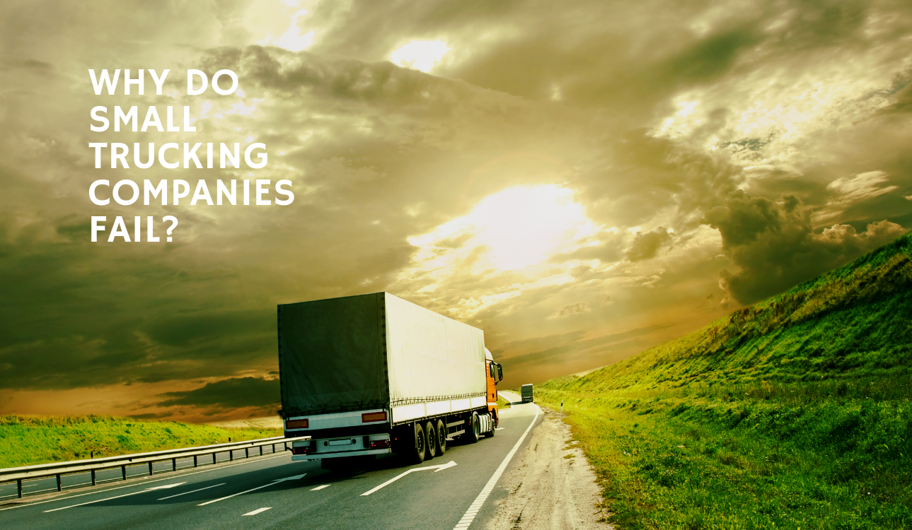 blog title graphic Why Do Small Trucking Companies Fail? (How GPS Tracking Helps)